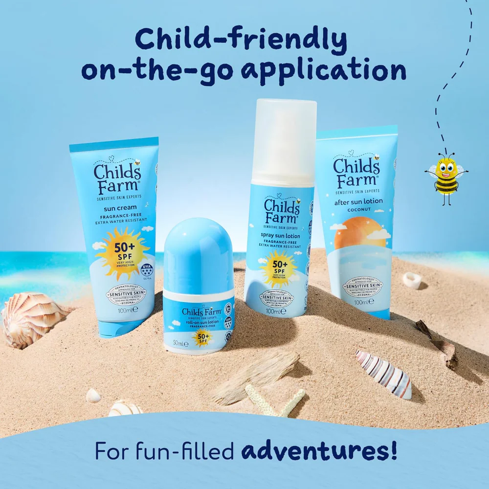 Childs Farm Organic Coconut & Aloe Vera Natural After Sun Lotion 100ml - Image 8