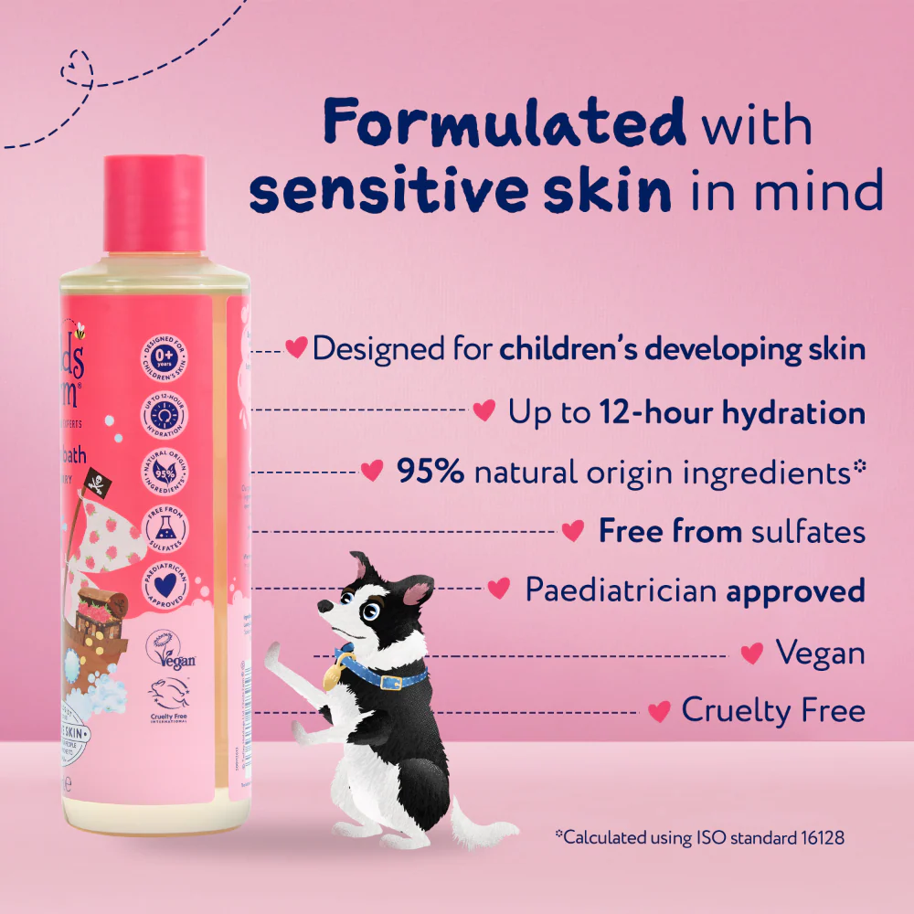 Childs Farm Organic Raspberry Bubble Bath 250ml - Image 8