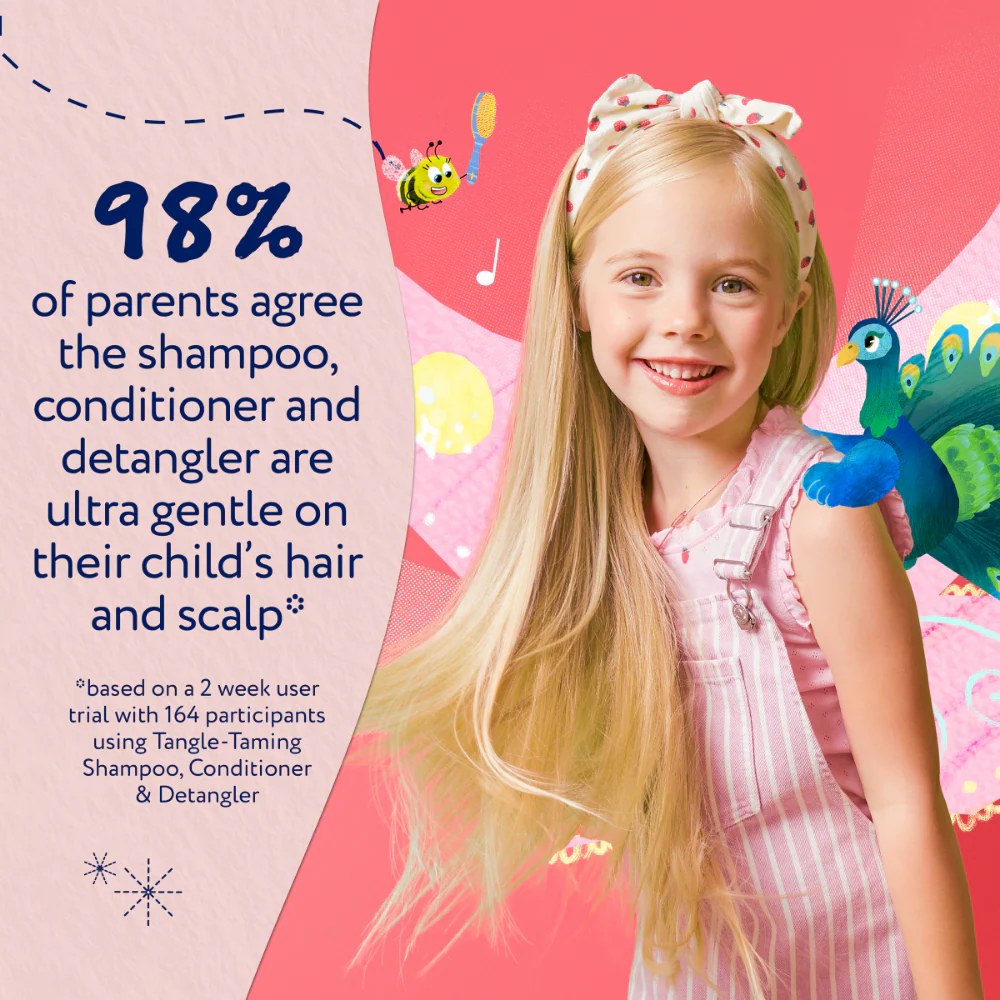 Childs Farm Strawberry & Organic Mint Shampoo & Conditioner Twin 2 x 250ml - Image 6