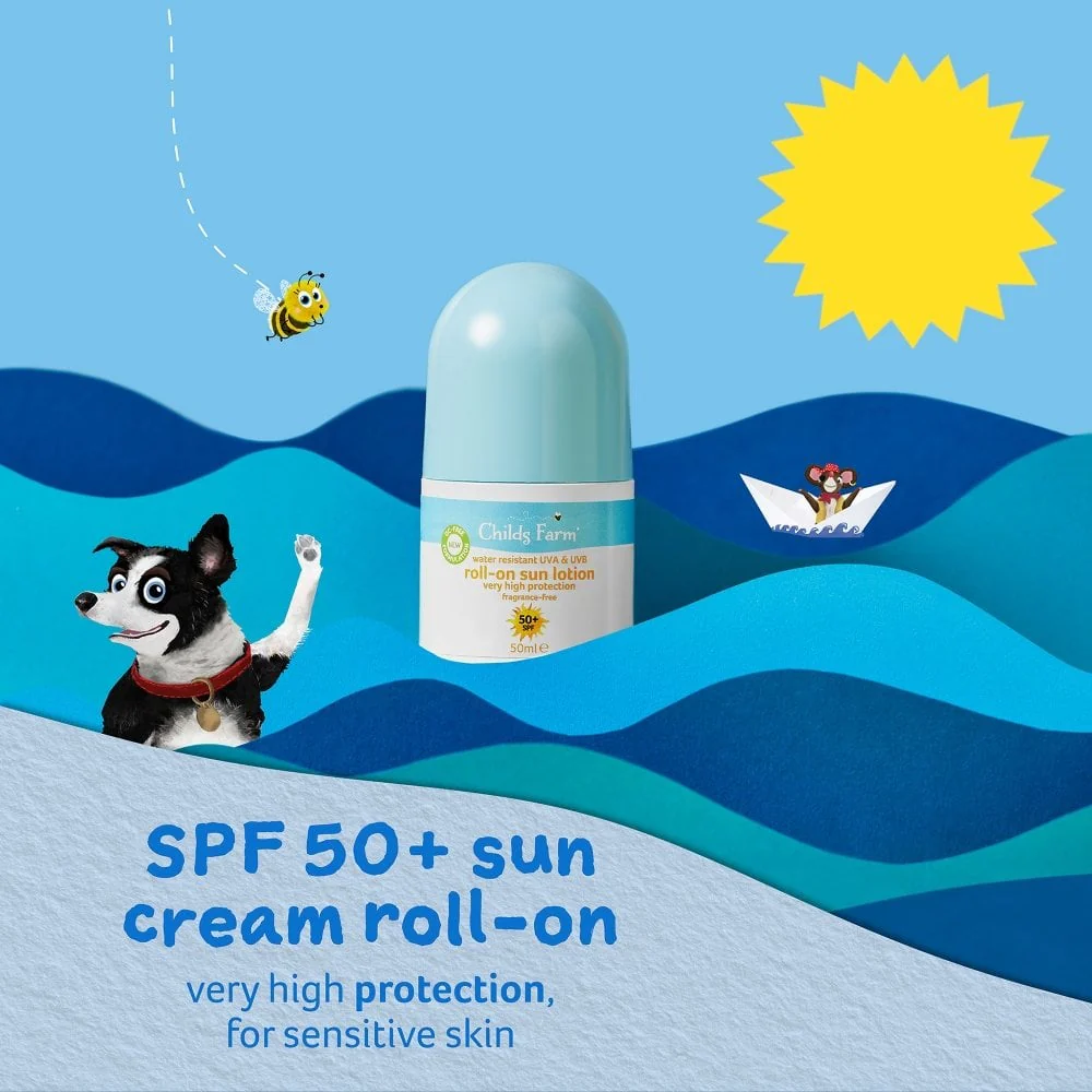 Childs Farm Sunscreen Roll On SPF50+ 50ml - Image 2