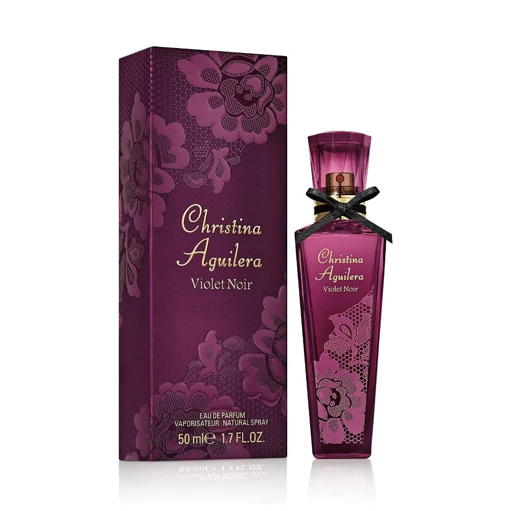 Christina Aguilera Violet Noir Eau De Parfum 50ml - Image 2