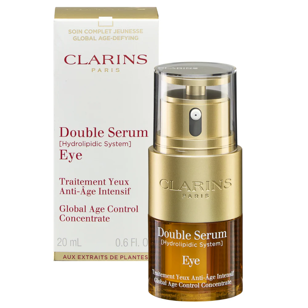 Clarins Double Serum Global Age Control Concentrate Eye Serum 20ml - Image 2