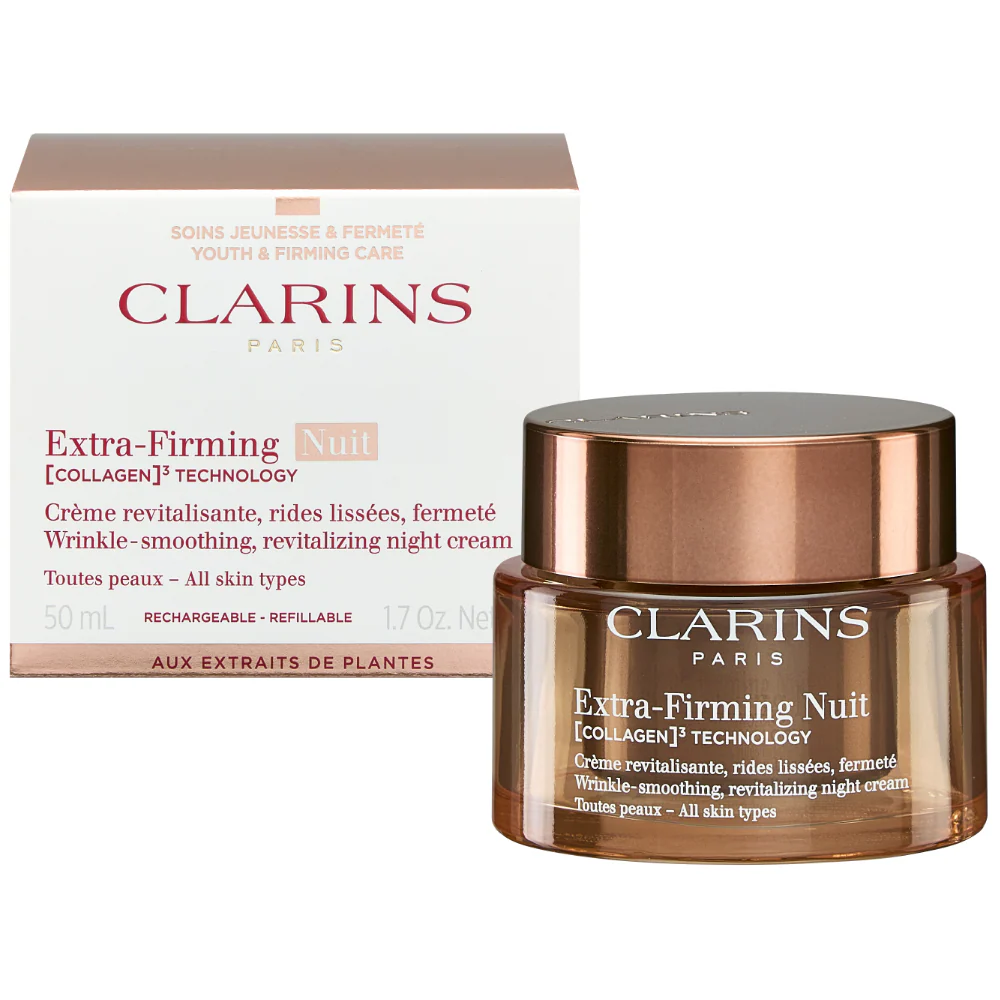 Clarins Extra-Firming Night Cream for All Skin Types 50ml - Image 2