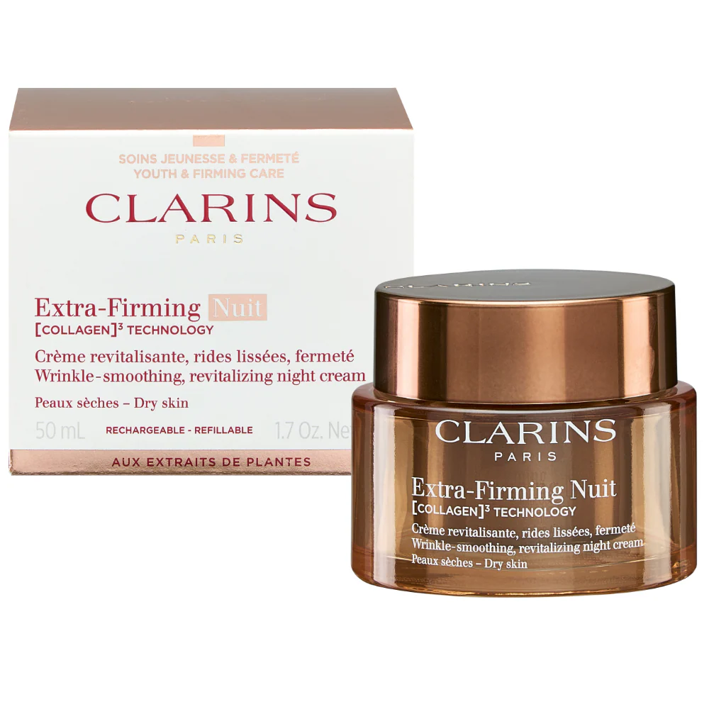Clarins Extra-Firming Night Cream for Dry Skin 50ml - Image 2