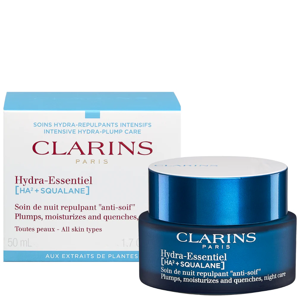 Clarins Hydra-Essential HA Night Cream for All Skin Types 50ml - Image 2
