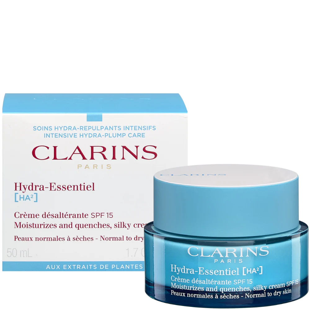 Clarins Hydra-Essentiel HA Day Cream for Normal To Dry Skin SPF15 50ml - Image 2
