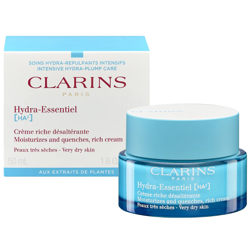 Clarins Hydra-Essentiel HA Rich Day Cream for Very Dry Skin 50ml - Image 2