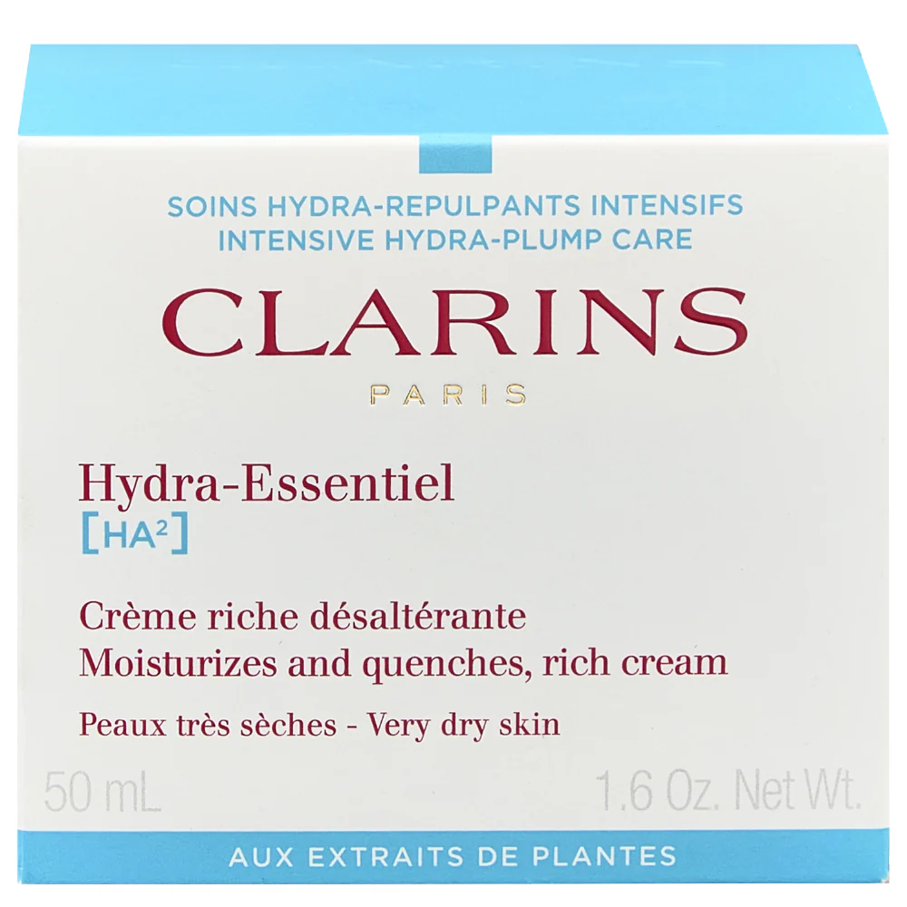 Clarins Hydra-Essentiel HA Rich Day Cream for Very Dry Skin 50ml - Image 3