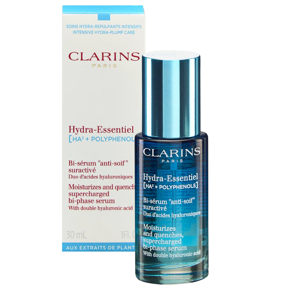 Clarins Hydra-Essentiel HA Supercharged Bi-Phase Serum 30ml - Image 2