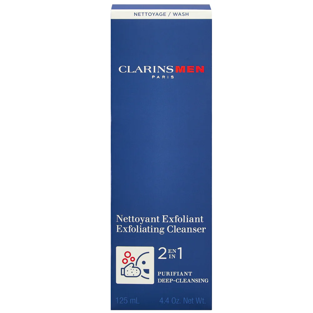 Clarins Men Deep Cleansing Exfoliating Cleanser 125ml - Image 3