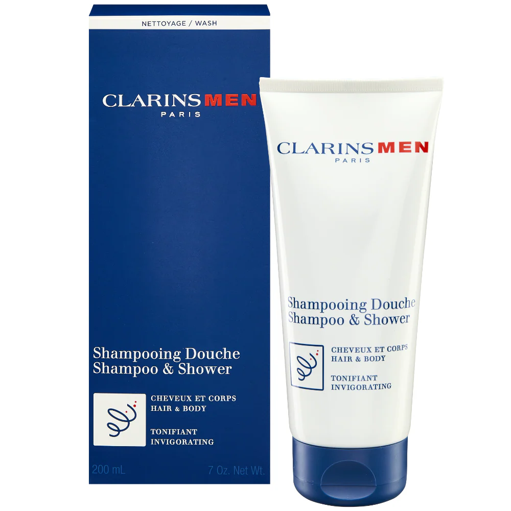 Clarins Men Shampoo & Shower Gel 200ml - Image 2