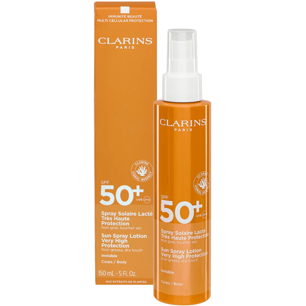 Clarins Sun Invisible Sun Spray Lotion SPF50+ 150ml - Image 2