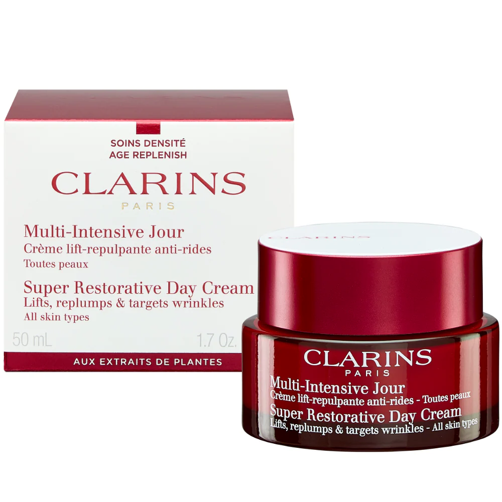 Clarins Super Restorative Day Cream for All Skin Types 50ml - Image 2