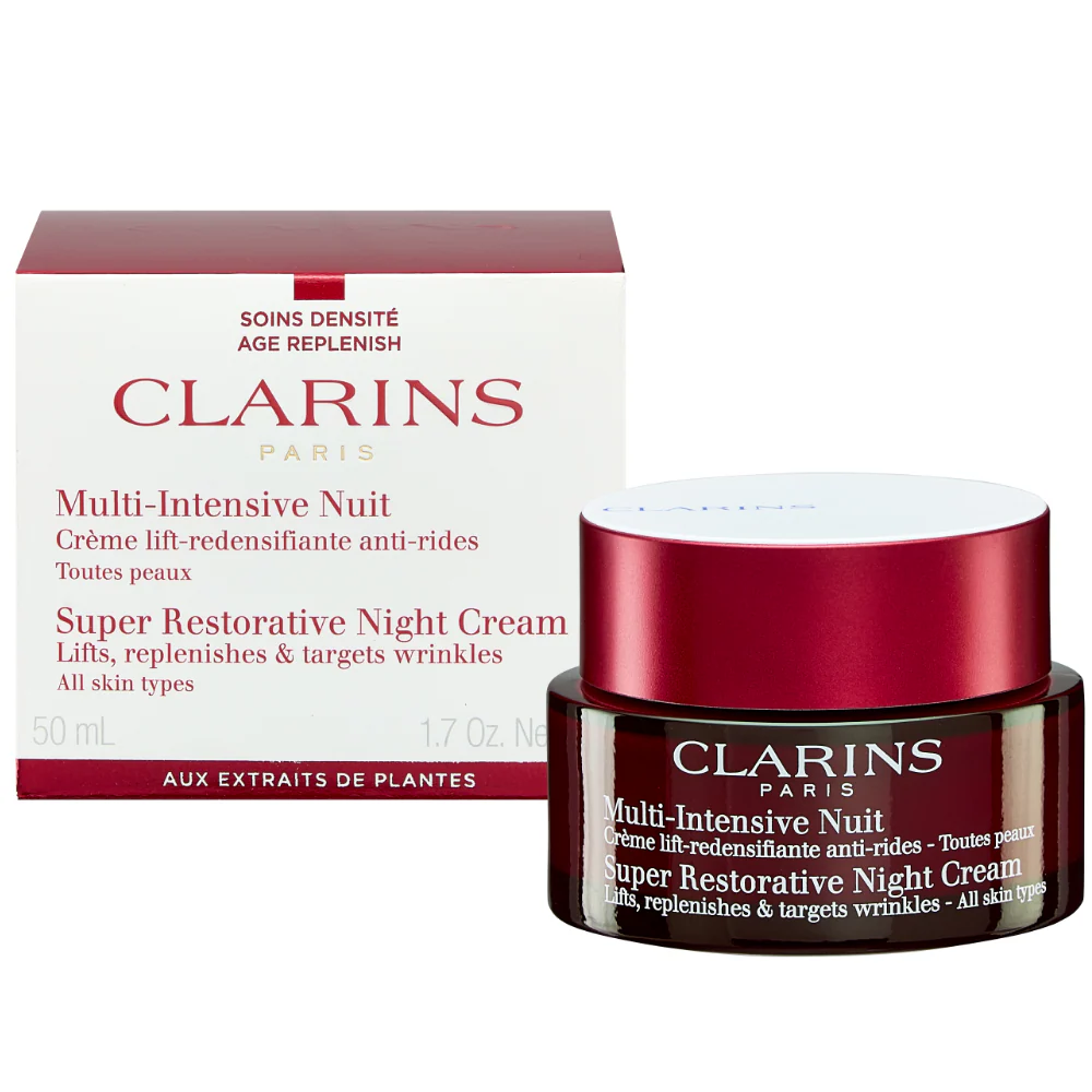 Clarins Super Restorative Night Cream for All Skin Types 50ml - Image 2