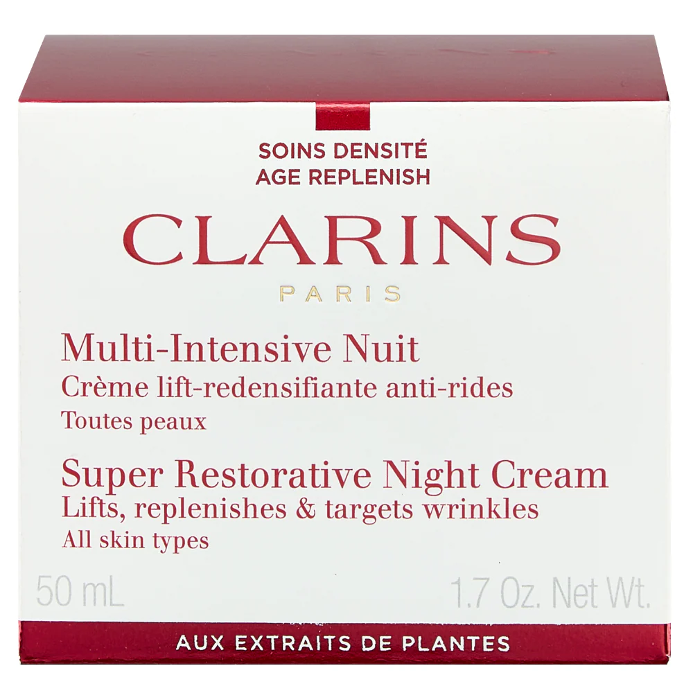 Clarins Super Restorative Night Cream for All Skin Types 50ml - Image 3