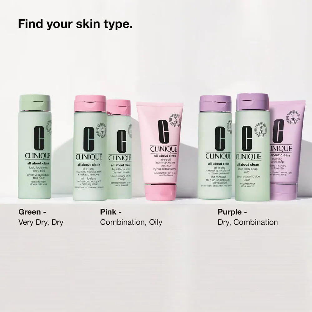 Clinique All About Clean All-In-One Cleansing Micellar Milk & Makeup Remover 200ml - Image 4