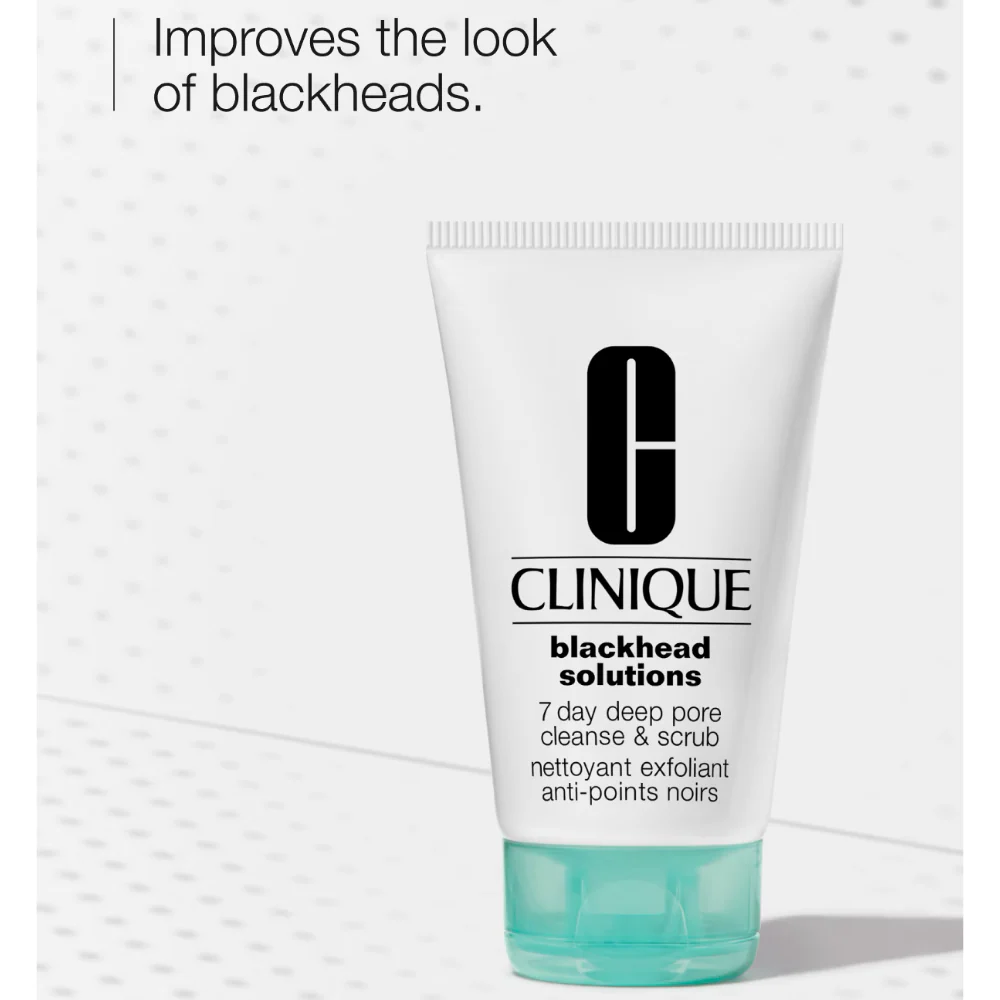 Clinique Blackhead Solutions 7 Day Deep Pore Cleanse & Scrub 125ml - Image 2