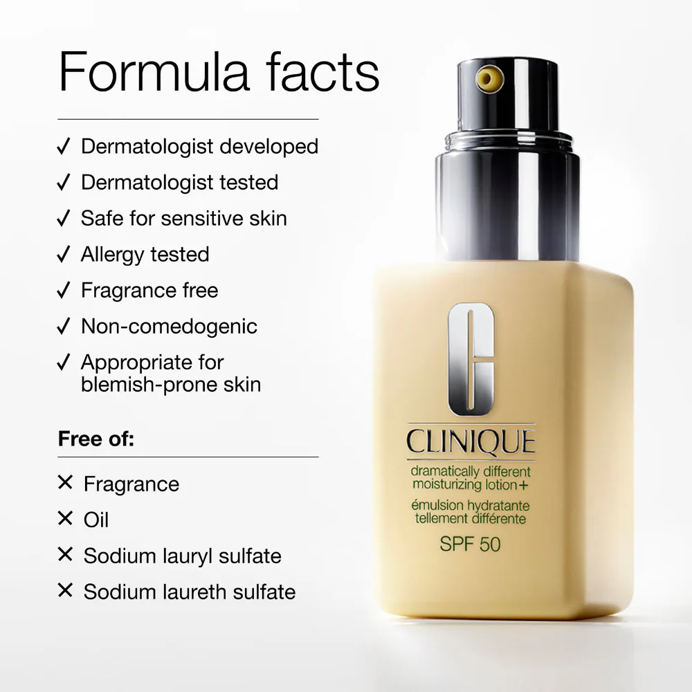 Clinique Dramatically Different Moisturising Lotion+ SPF50 75ml - Image 3
