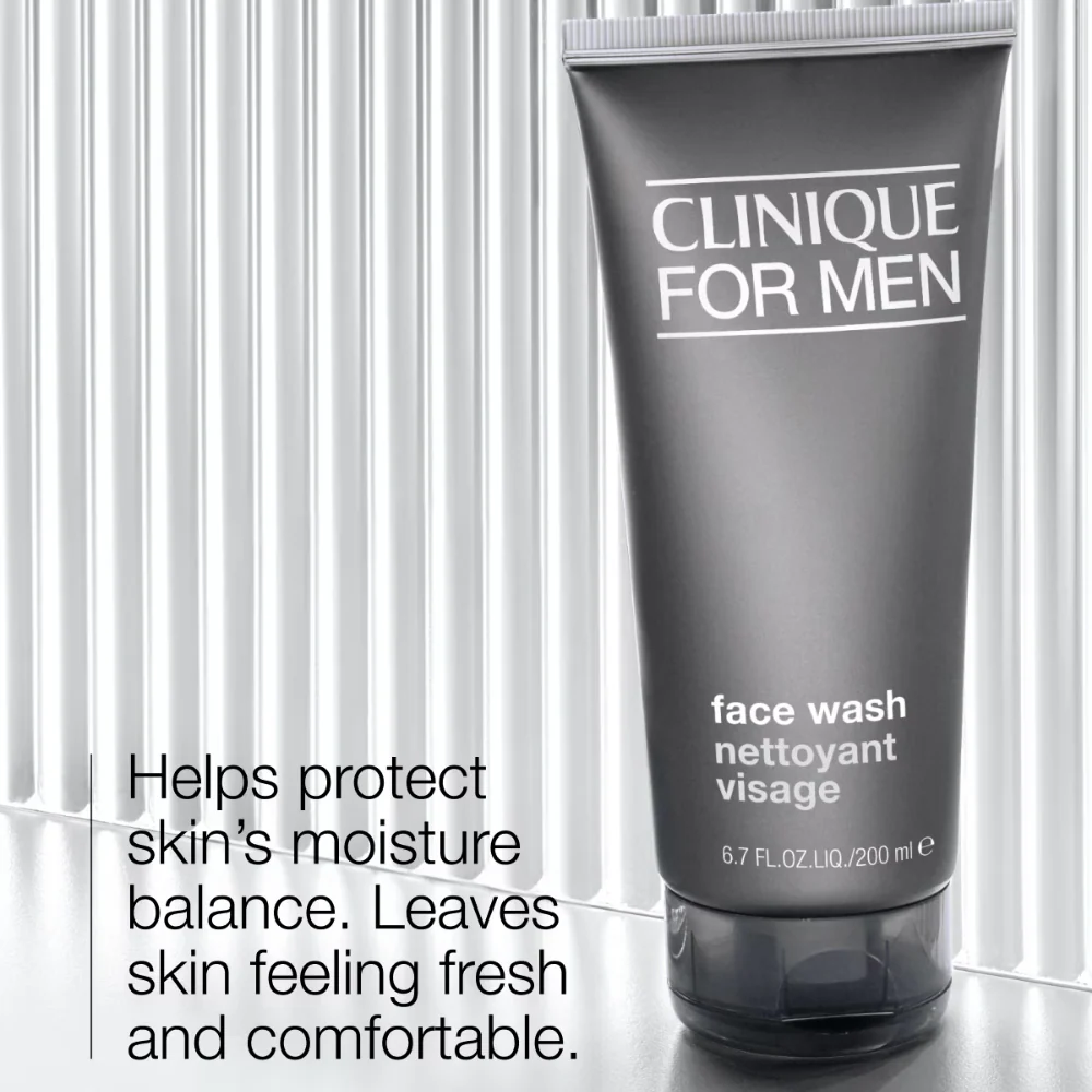 Clinique For Men Face Wash 200ml - Image 2