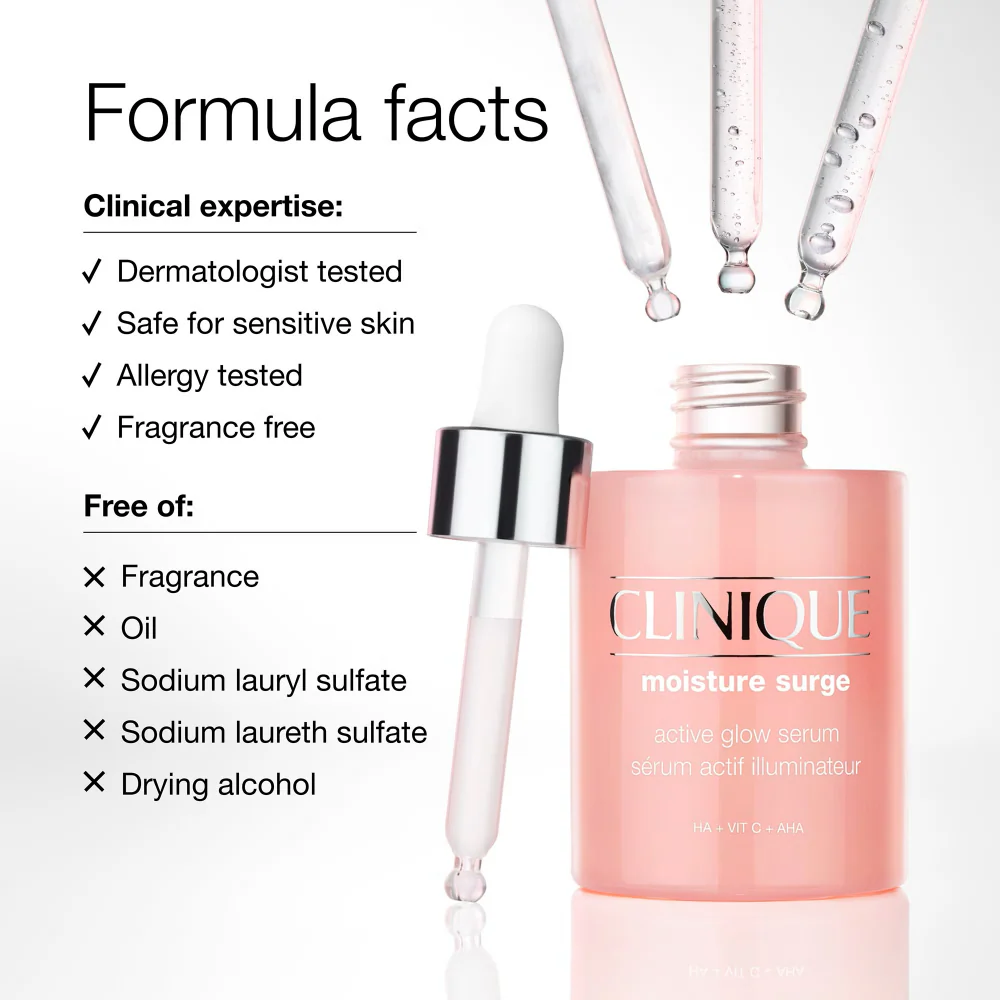 Clinique Moist Surge Active Glow Serum 30ml - Image 5
