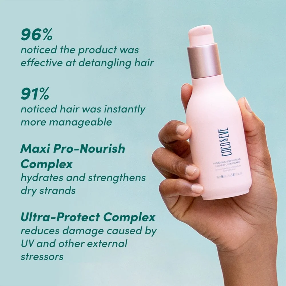 Coco & Eve Like A Virgin Hydrating Leave-In Conditioner 150ml - Image 3