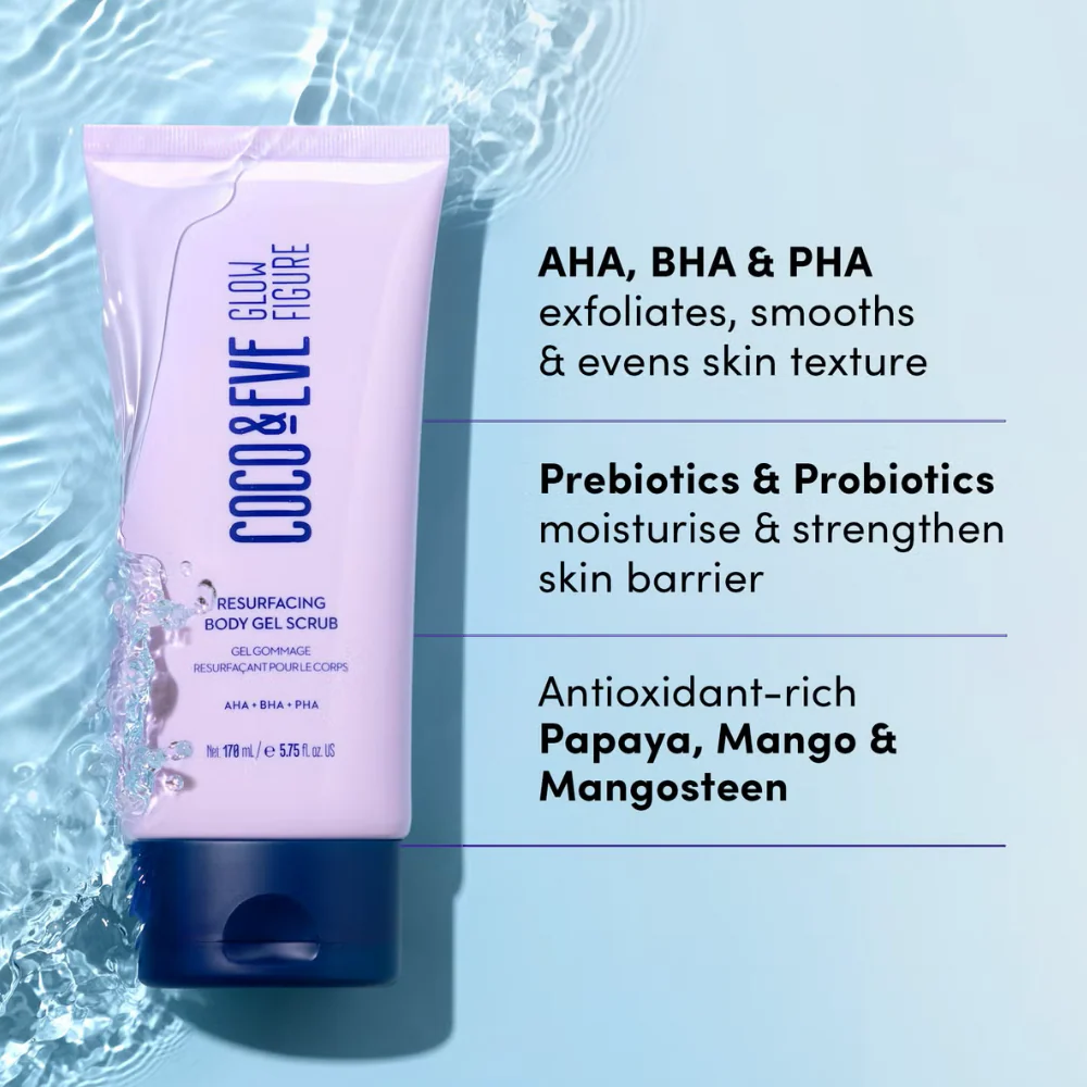 Coco & Eve Resurfacing Body Gel Scrub 170ml - Image 4