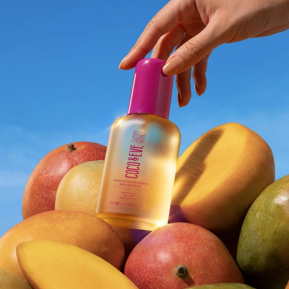 Coco & Eve Tan Boosting Anti-Ageing Body Oil SPF30 150ml - Image 4