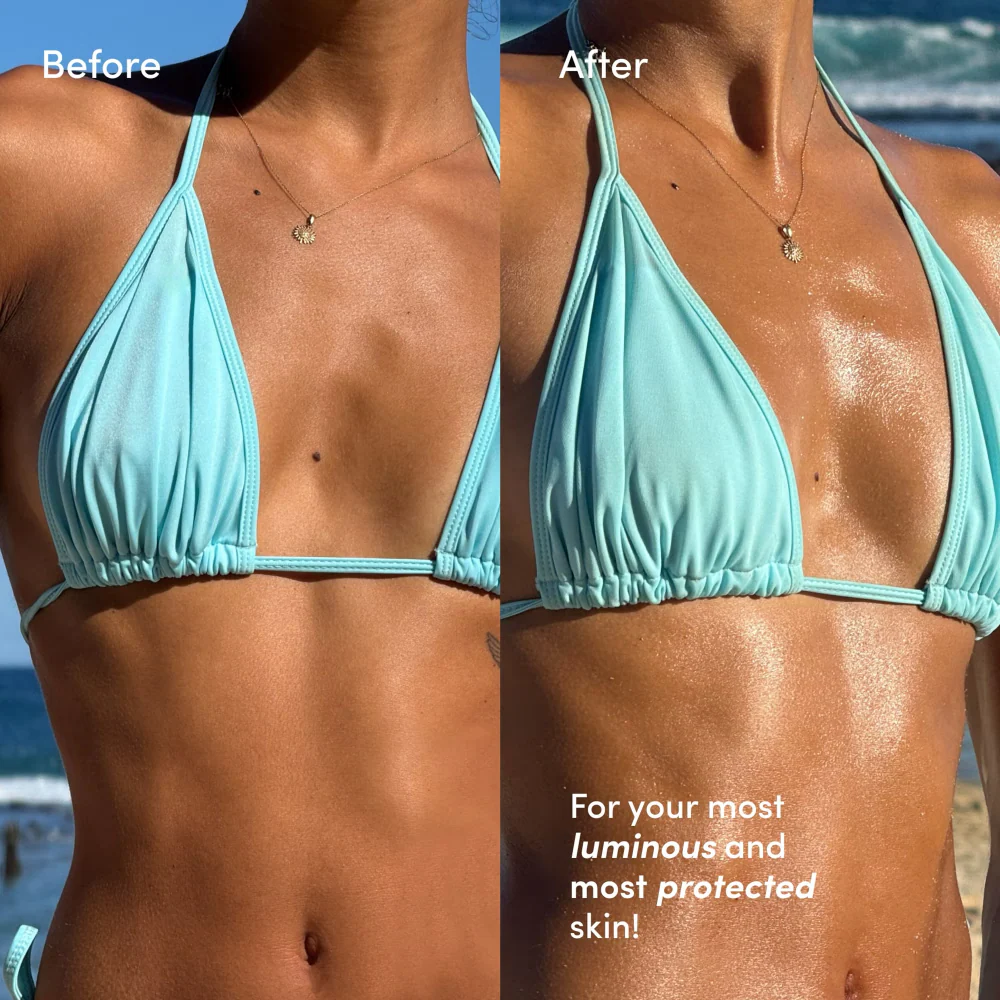 Coco & Eve Tan Boosting Anti-Ageing Body Oil SPF50 150ml - Image 5
