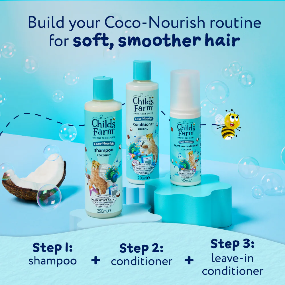 Coco-Nourish Shampoo & Conditioner Twin 2 x 250ml - Image 5