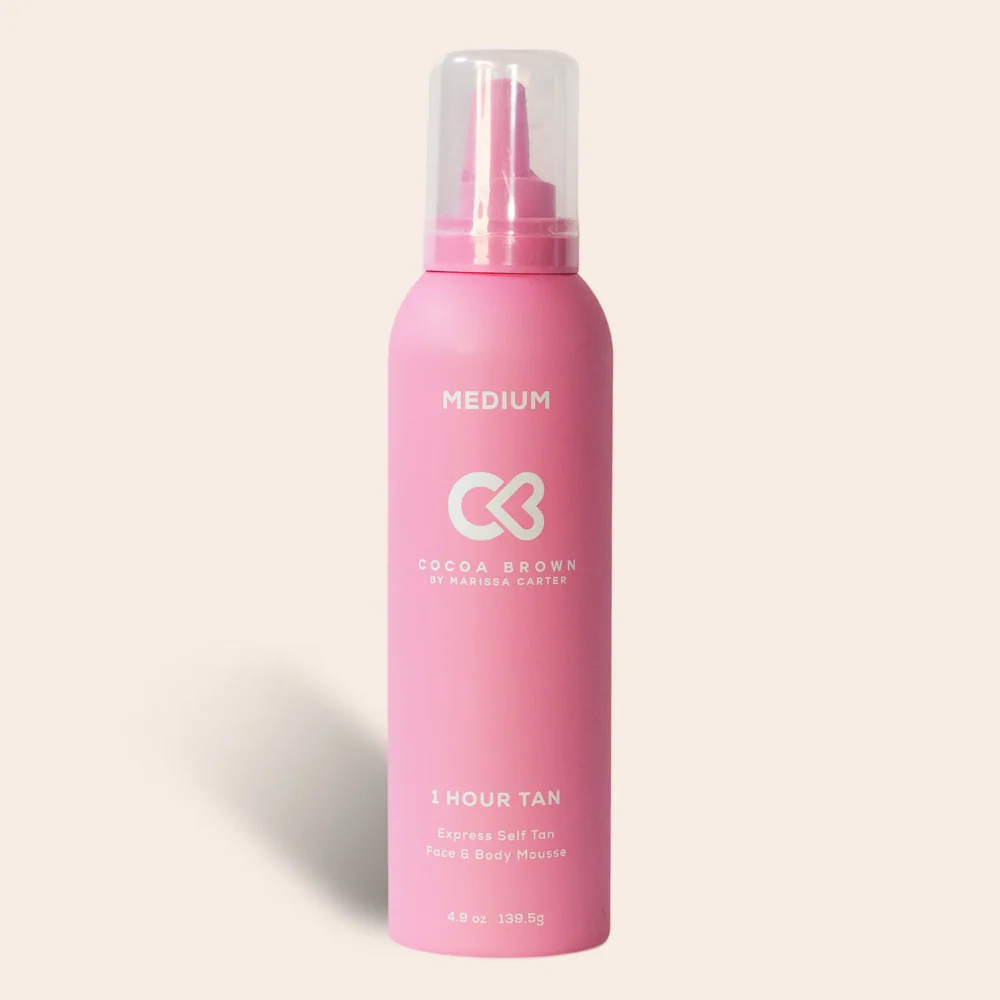 Cocoa Brown 1 Hour Tan Express Self Tan Mousse Medium 150ml - Image 2