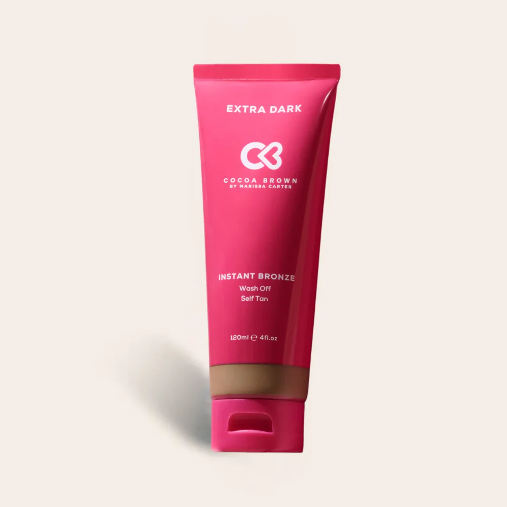 Cocoa Brown Instant Bronze Wash Off Self Tan Lotion Extra Dark 120ml - Image 2