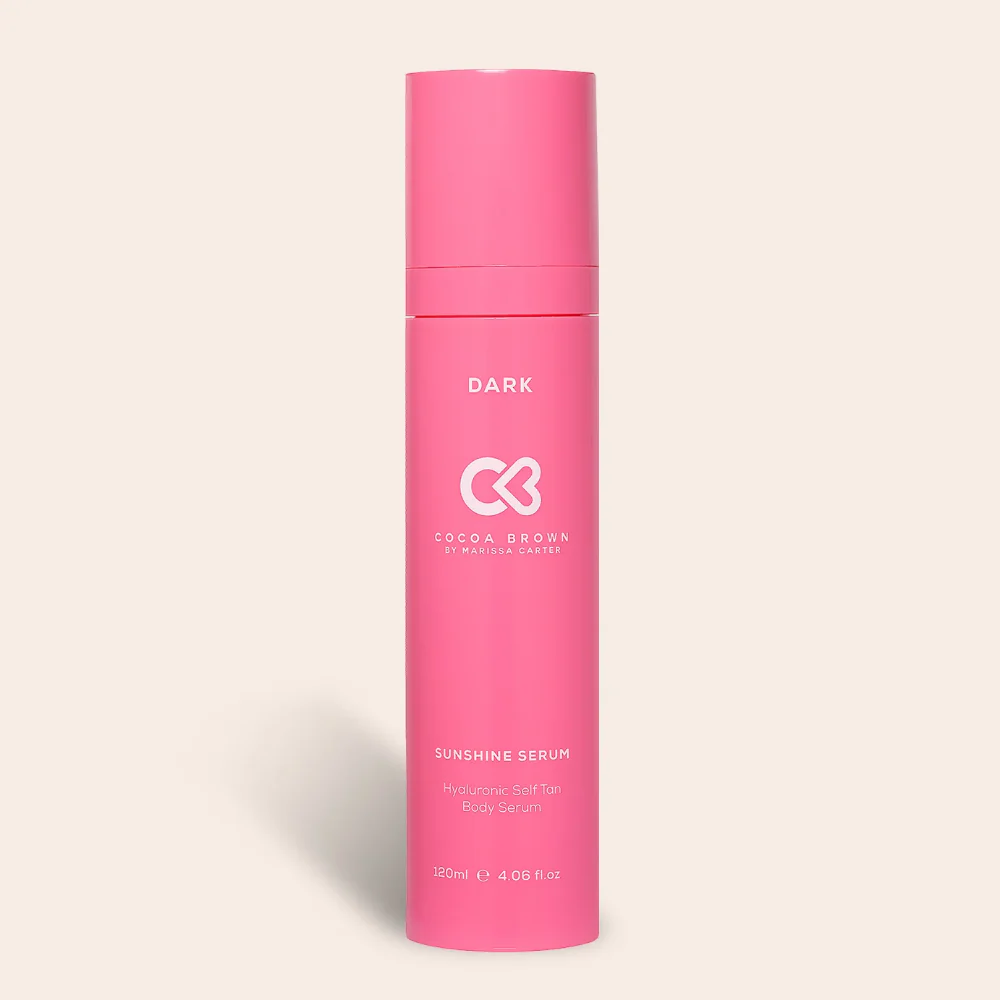 Cocoa Brown Sunshine Serum Hyaluronic Self Tan Body Dark 120ml - Image 2