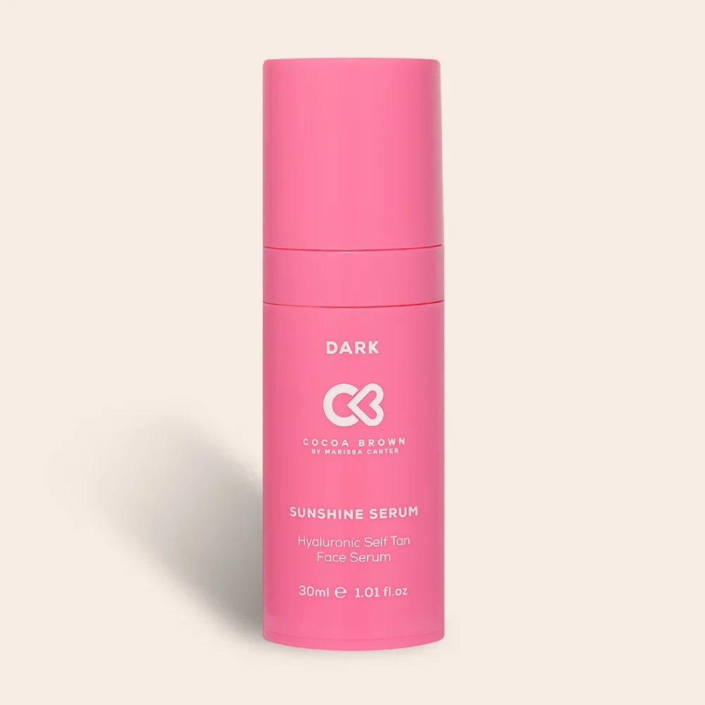 Cocoa Brown Sunshine Serum Hyaluronic Self Tan Face Serum Dark 30ml - Image 2