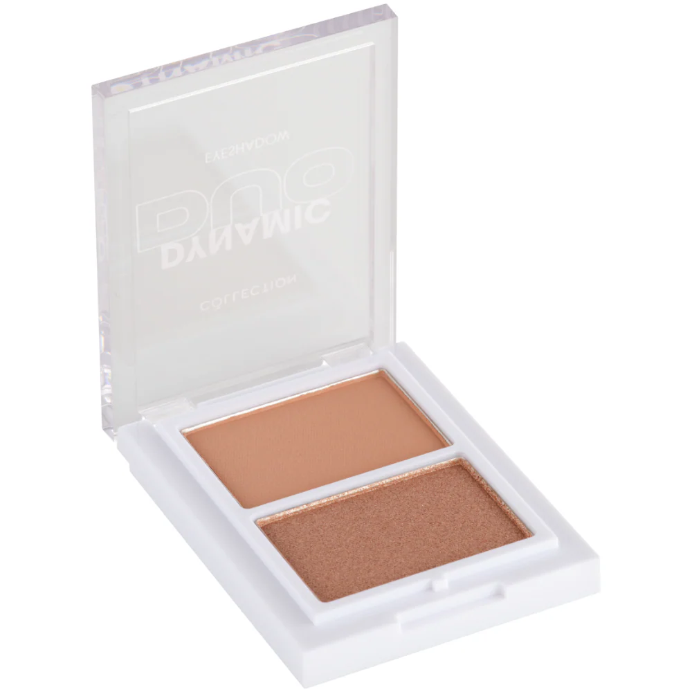 Collection Cosmetics Dynamic Duo Nude Quartz 2 Colour Eyeshadow Palette - Image 2