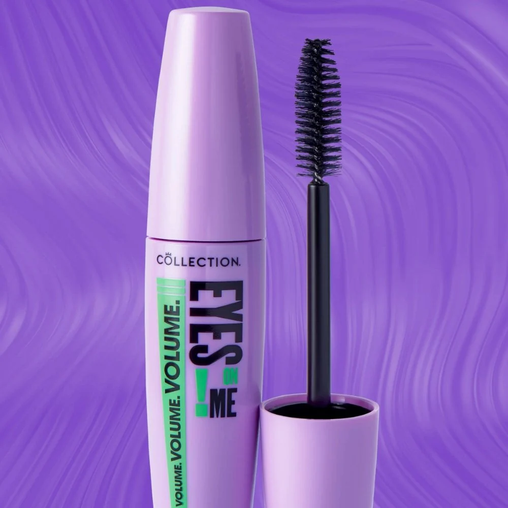 Collection Cosmetics Eyes On Me Volume Waterproof Mascara Black 8ml - Image 4