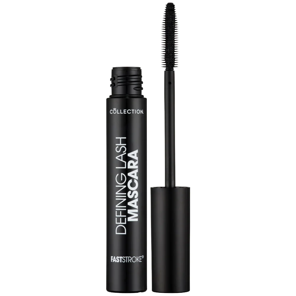 Collection Cosmetics Fast Stroke Defining Lash Mascara Black Waterproof 9ml - Image 2