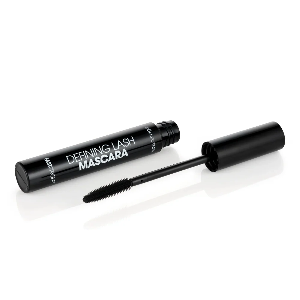 Collection Cosmetics Fast Stroke Defining Lash Mascara Black Waterproof 9ml - Image 3