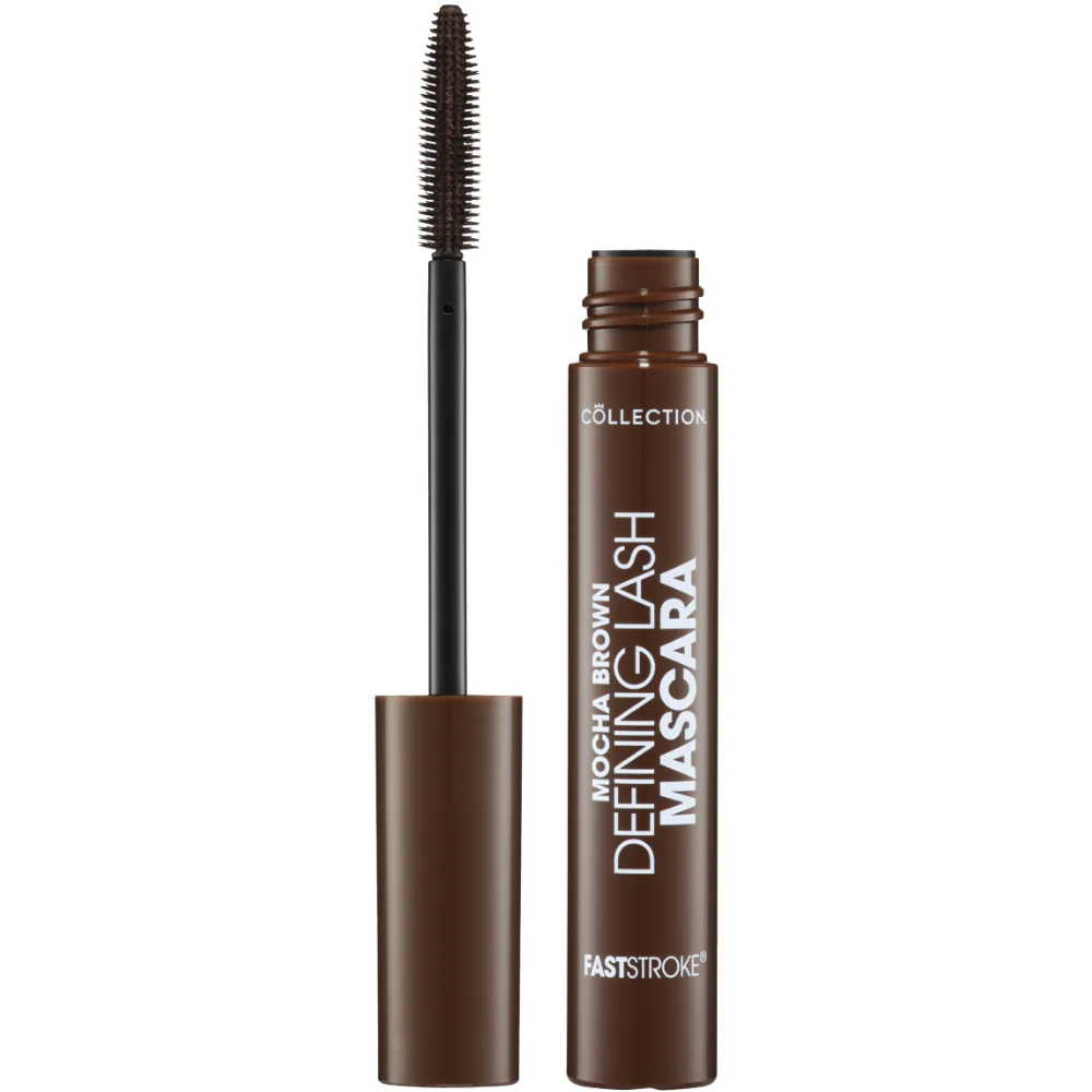 Collection Cosmetics Fast Stroke Defining Mascara Mocha Brown 9ml - Image 2