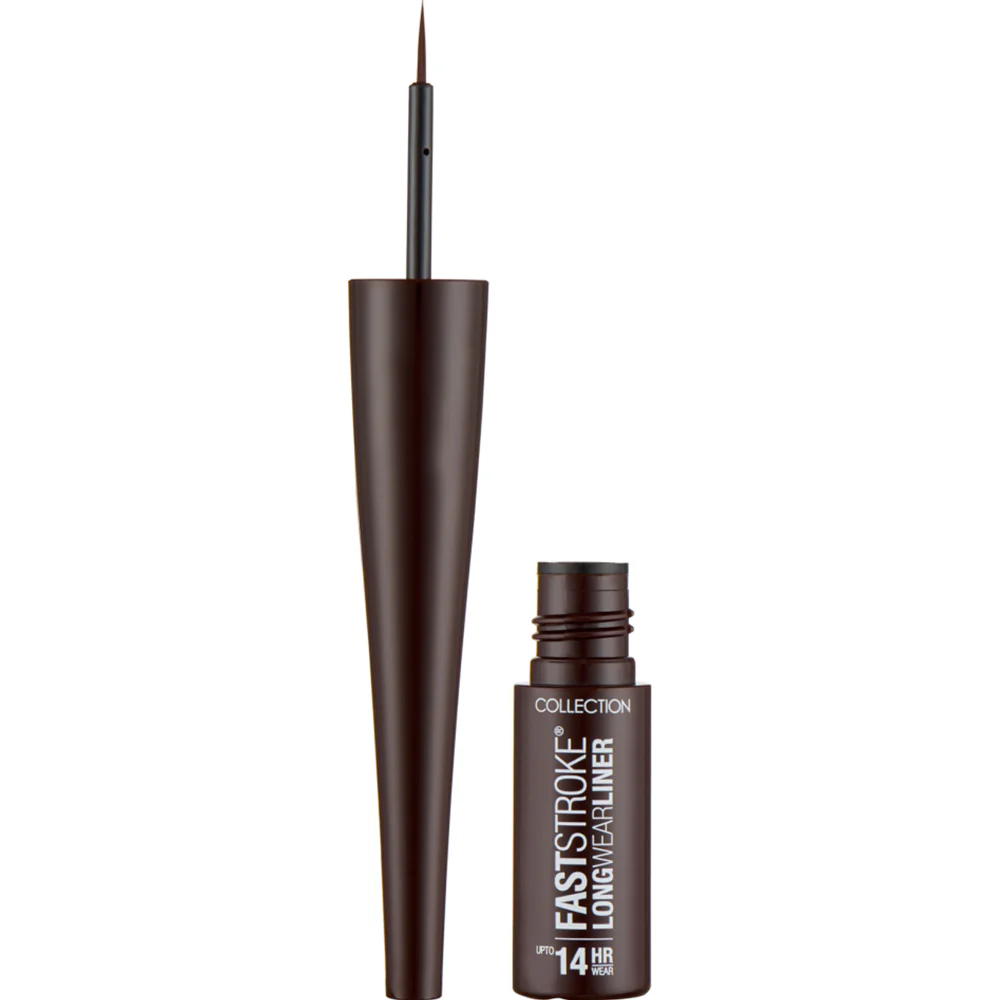 Collection Cosmetics Fast Stroke Long Wear Eyeliner 4ml - Image 2
