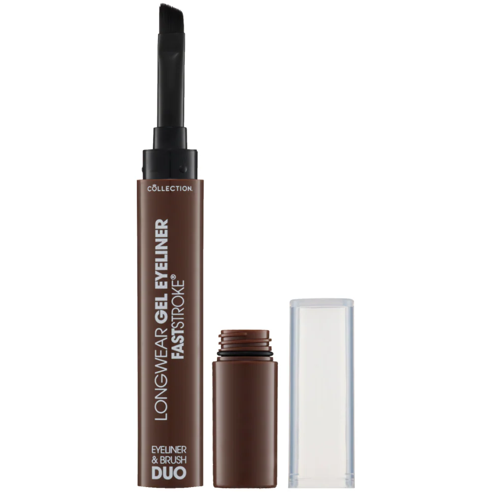 Collection Cosmetics Fast Stroke Longwear Gel Eyeliner & Brush Duo 12ml - Image 4