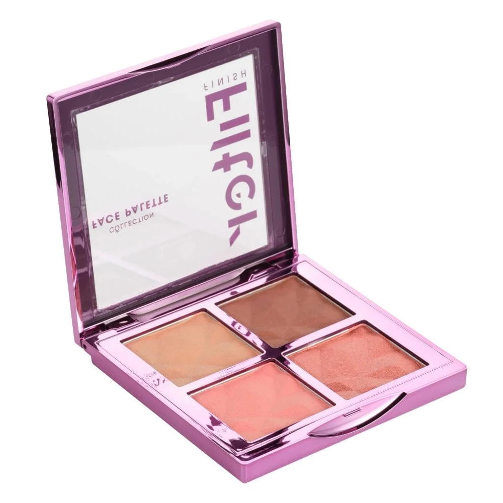 Collection Cosmetics Filter Finish Glow Up 4 Colour Face Makeup Palette - Image 3