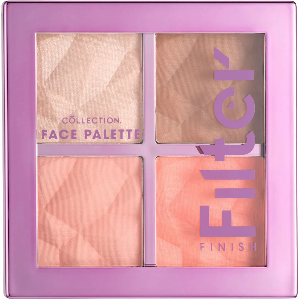 Collection Cosmetics Filter Finish Make Me Matte 4 Colour Face Makeup Palette - Image 5