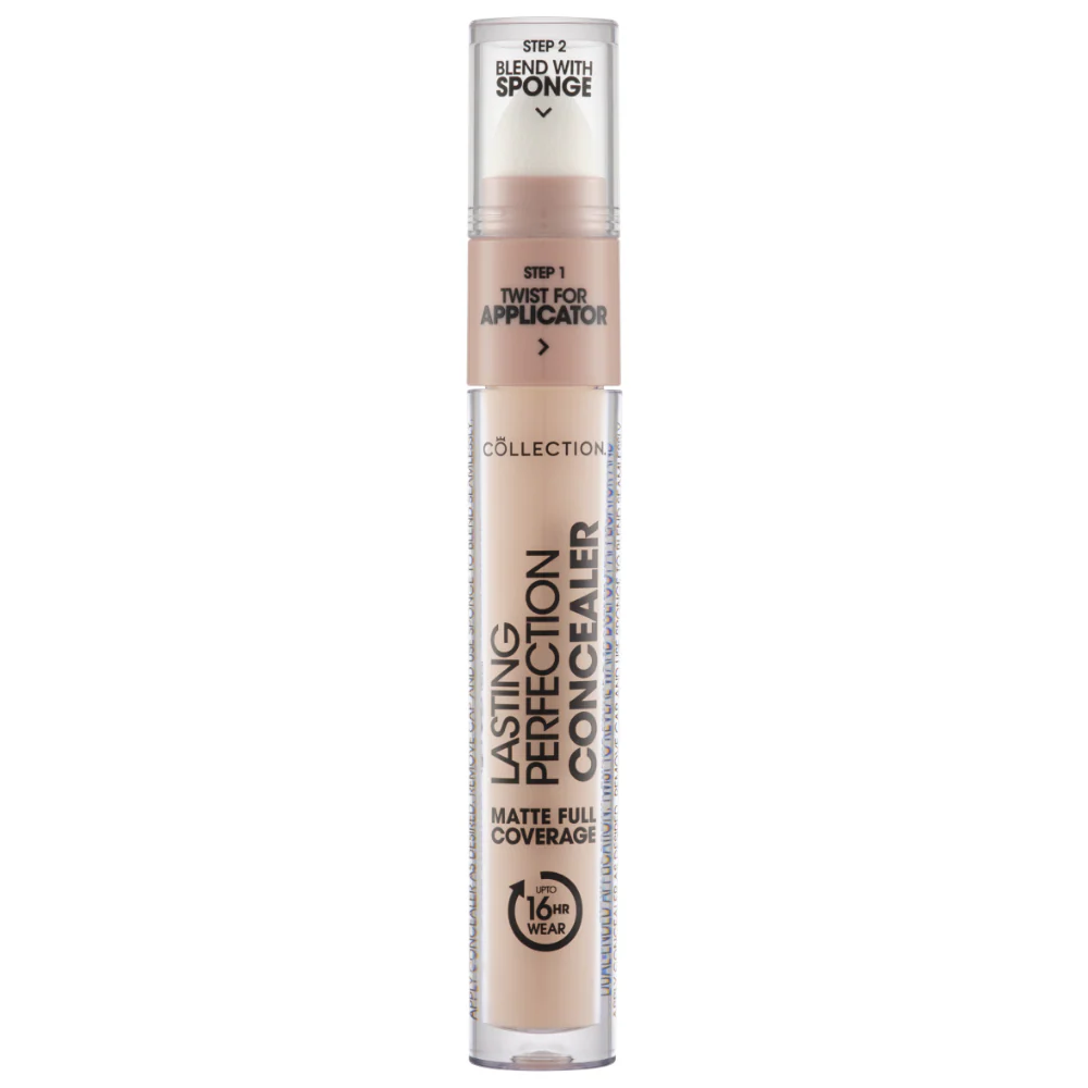 Collection Cosmetics Lasting Perfection Matte Full Coverage Concealer 3.5ml - Image 10
