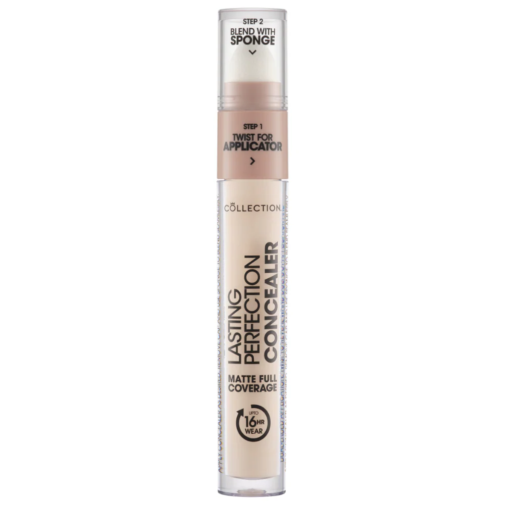 Collection Cosmetics Lasting Perfection Matte Full Coverage Concealer 3.5ml - Image 5