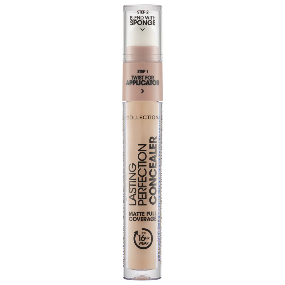 Collection Cosmetics Lasting Perfection Matte Full Coverage Concealer 3.5ml - Image 9