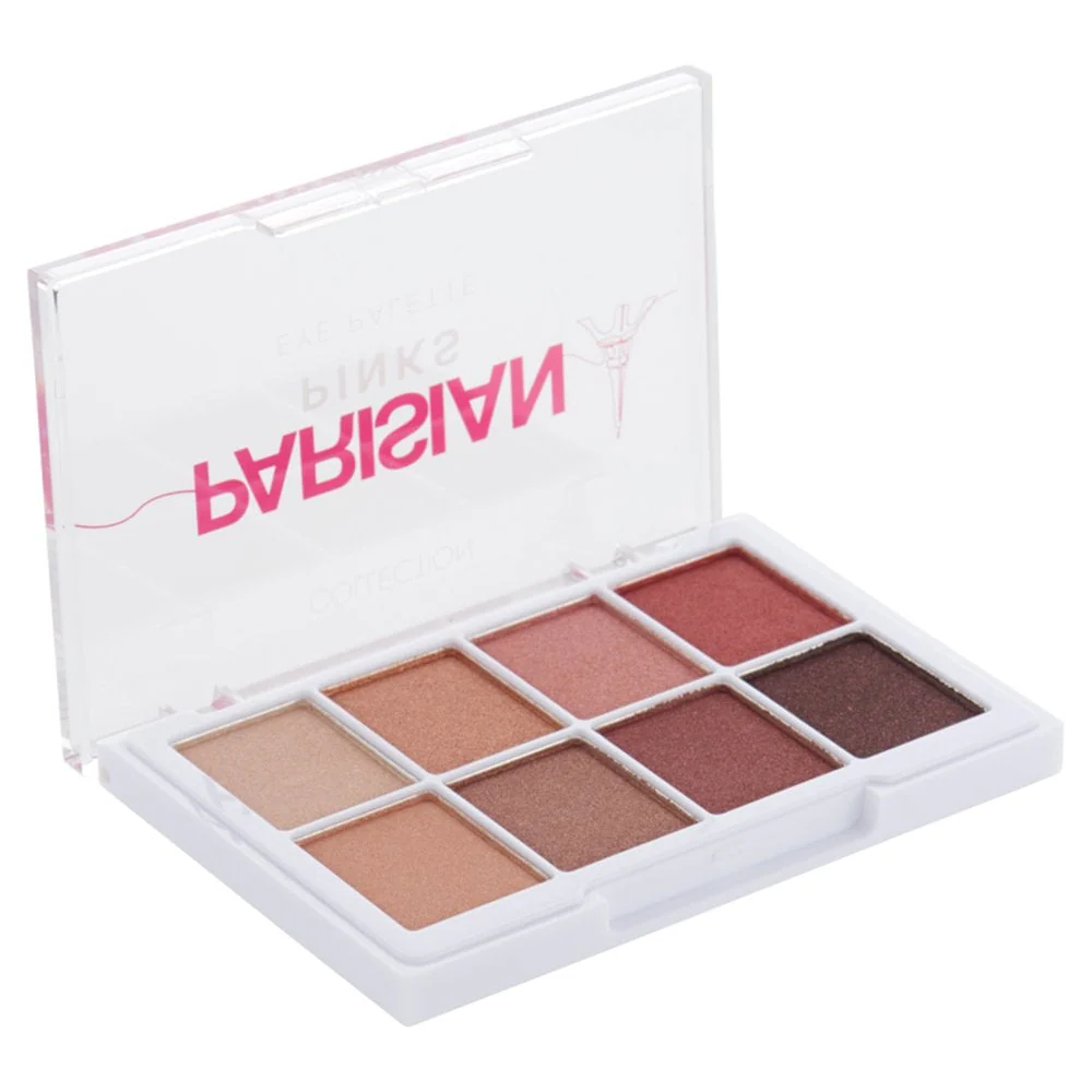 Collection Cosmetics Parisian Pinks 8 Colour Eyeshadow Palette - Image 2