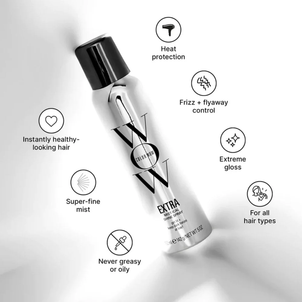 Color Wow Extra Mist-ical Shine Enhancing Spray 162ml - Image 4