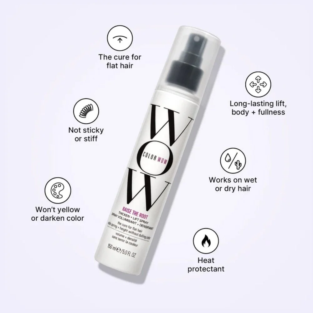 Color Wow Raise The Root Volumising Spray 150ml - Image 3