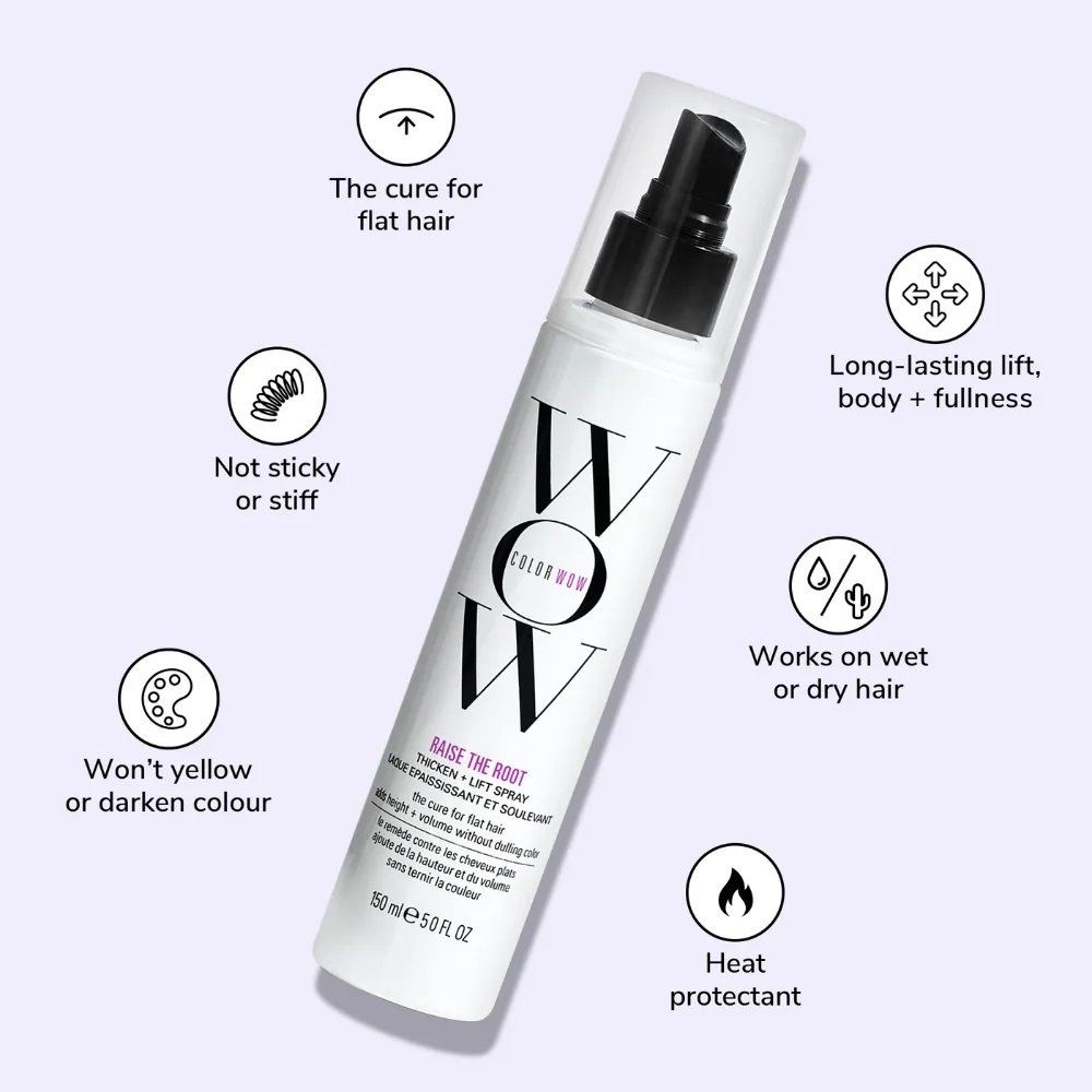 Color Wow Raise The Root Volumising Spray 250ml - Image 3