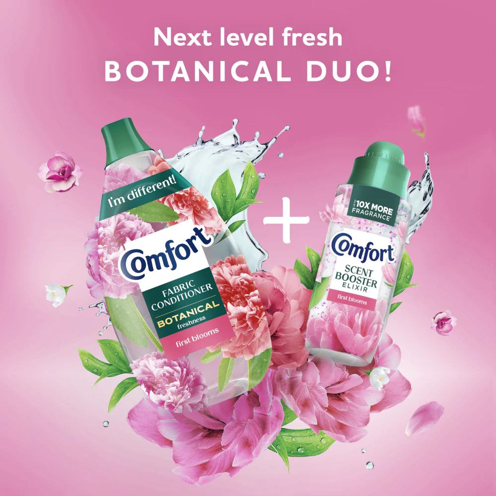 Comfort Botanical Freshness First Blooms Fabric Conditioner 64 Washes 960ml - Image 6